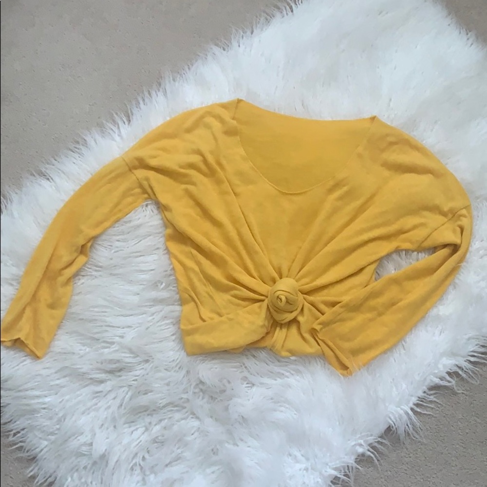 Mustard yellow long sleeve